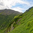 Widok górski - W góry dla zdrowia - Śnieżka - trekking z Karpacza ze Zwiedzakiem